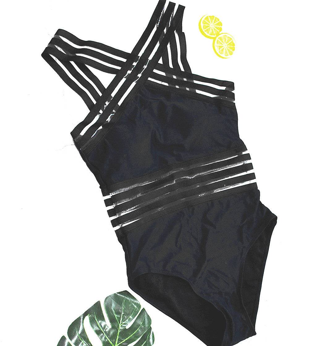 Дамски Цял Бански ''Cross''.