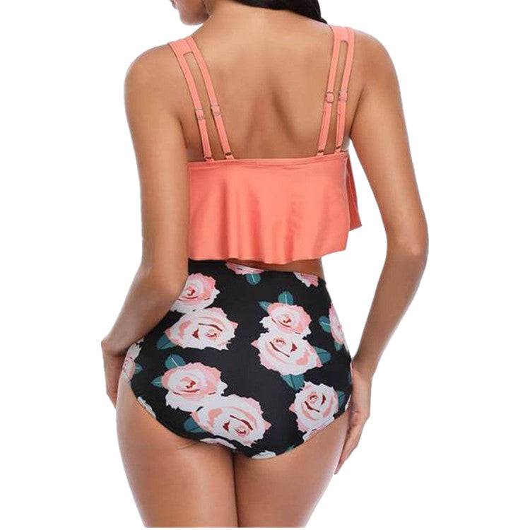 Бански от Две Части с висока талия ''Opal''.