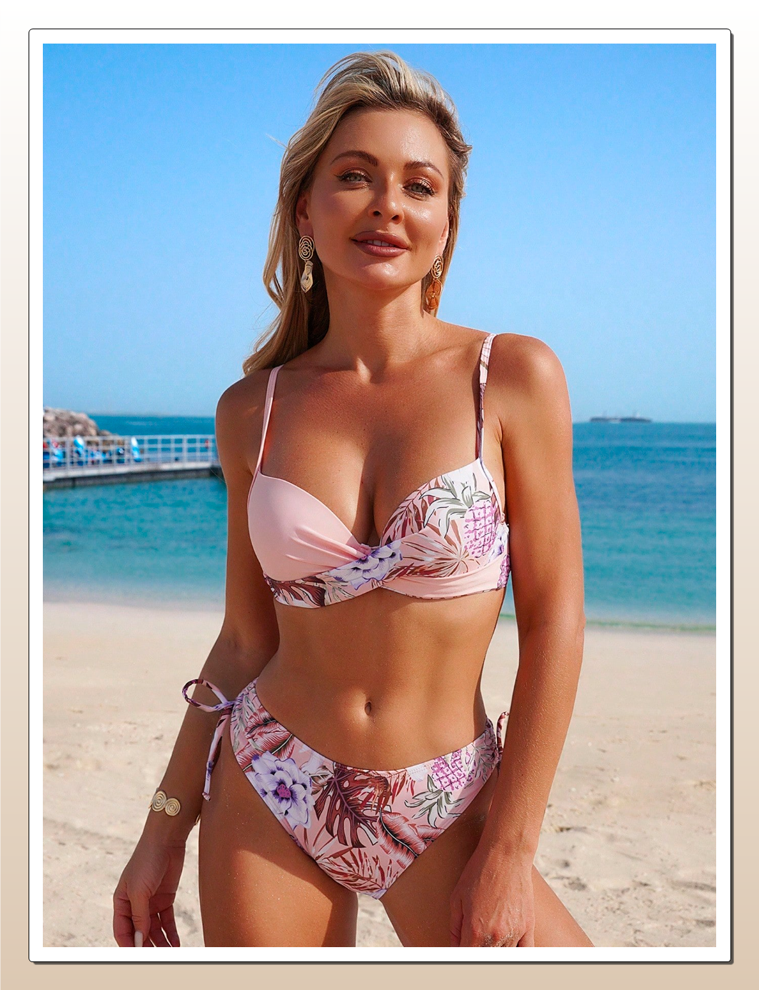 Бански от Две Части ''Summer Glow''